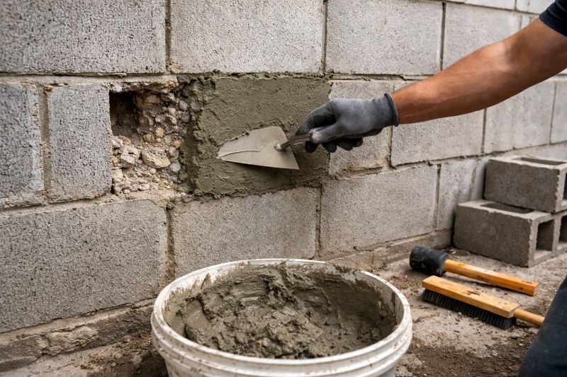 Block Wall Repair in Kingsley, IA