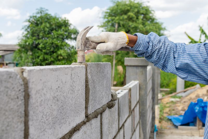 Block Wall Repair in North Sioux City, SD