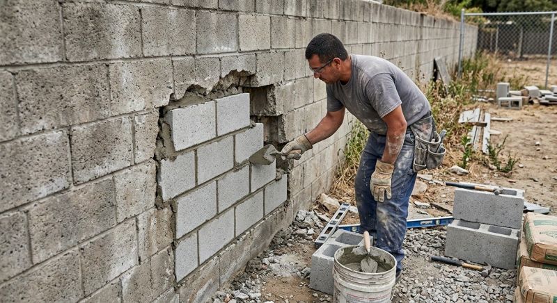 Block Work Repair in Sioux City, IA