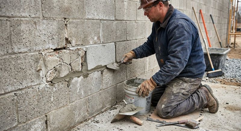Block Work Repair in Sioux City, IA