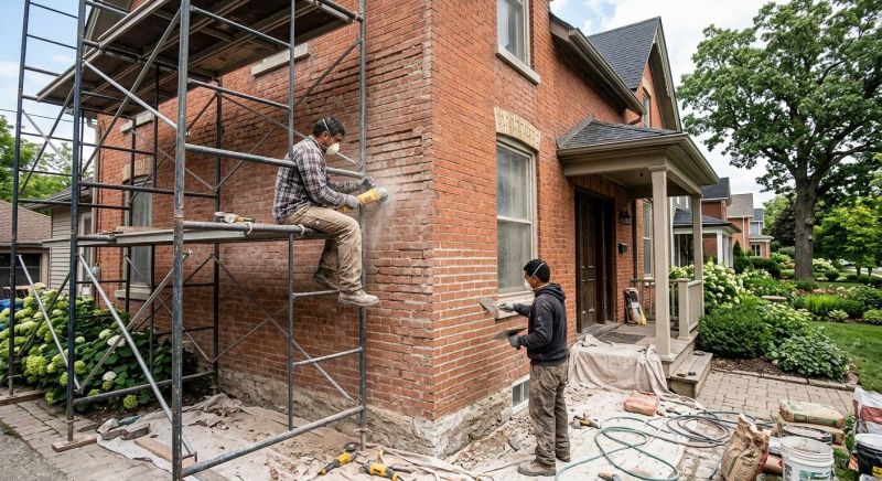 Brick Restoration in Moville, IA