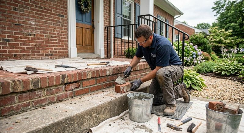 Brick Stairs Repair in Moville, IA