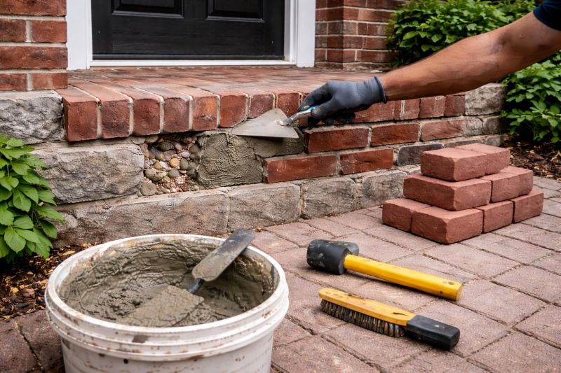Brick Steps Repair in Sioux City, IA
