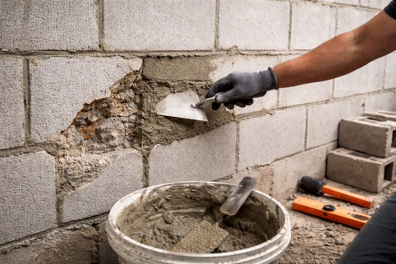 Cement Block Repair in Sioux City, IA