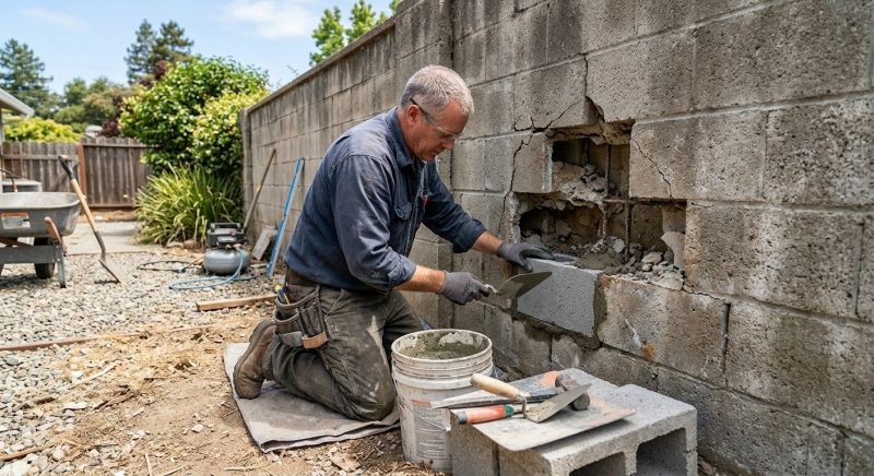Masonry Wall Repair in Sioux City, IA