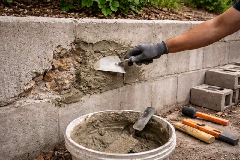 Retaining Wall Repair in Sioux City, IA