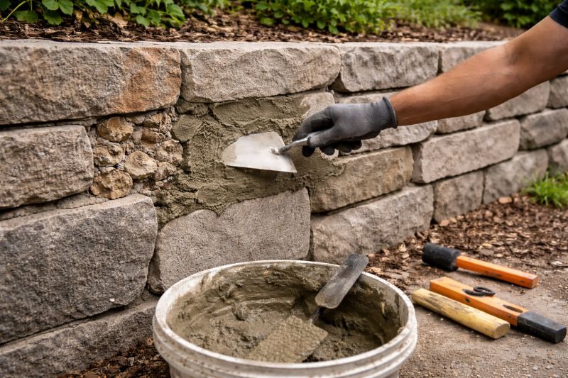 Retaining Wall Repair in Moville, IA
