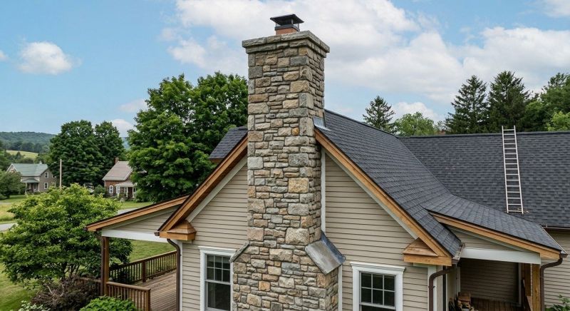Stone Chimney Installation in Sioux City, IA